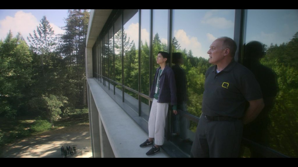 Nike Women's Black Sneakers in Devs S01E03 (2020) (Image 1)