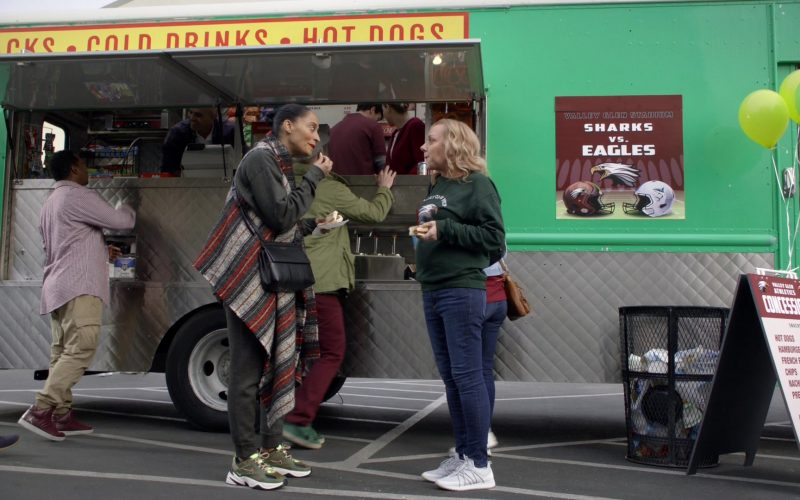 Nike Women's Green Sneakers Worn by Tracee Ellis Ross in Black-ish Season 5, Episode 21, FriDre Night Lights (2019) (Image 1)
