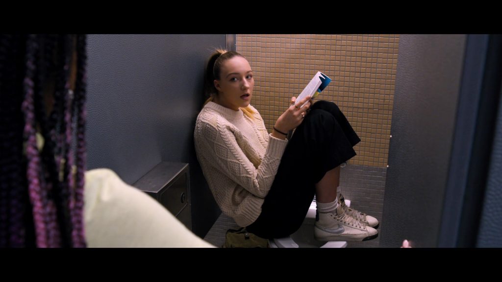 Nike Women's High Top Shoes Worn by Ava Michelle in Tall Girl (2019) (Image 1)