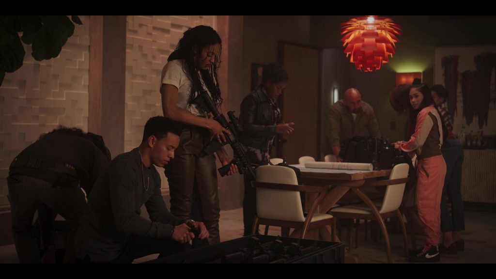Nike Women's High Top Sneakers of Mk Xyz as Tess in First Kill S01E02 “First Blood” (2022) (Image 1)