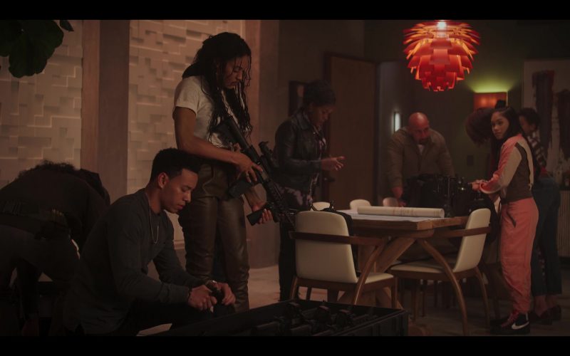 Nike Women's High Top Sneakers of Mk Xyz as Tess in First Kill S01E02 “First Blood” (2022) (Image 1)