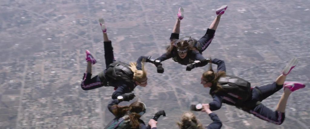 Nike Women's Pink Shoes in Charlie's Angels (2019) (Image 2)