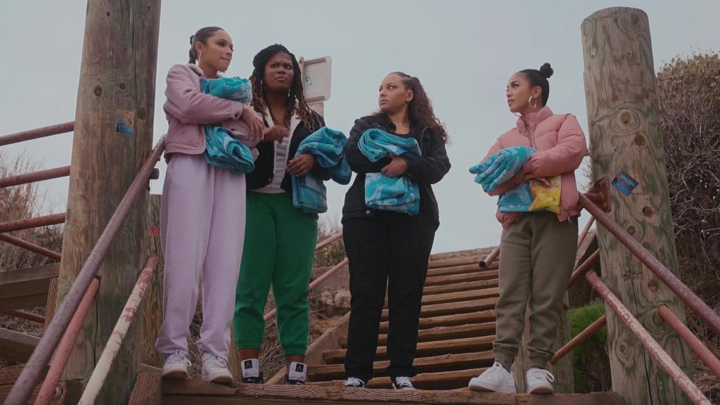 Nike Women's Shoes in Blindspotting S01E05 “Beaches Be Trippin” (2021) (Image 1)