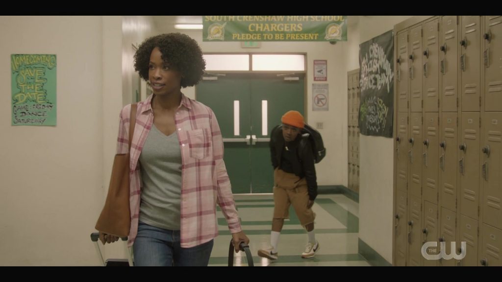 Nike Women's Shoes of Bre-Z as Coop in All American S03E09 “Testify” (2021) (Image 1)