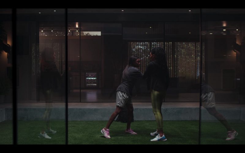 Nike Women's Shoes of Imani Lewis as Calliope ‘Cal' Burns and Nike Sneakers Worn by Aubin Wise as Talia in First Kill S01E02 “First Blood” (2022) (Image 1)