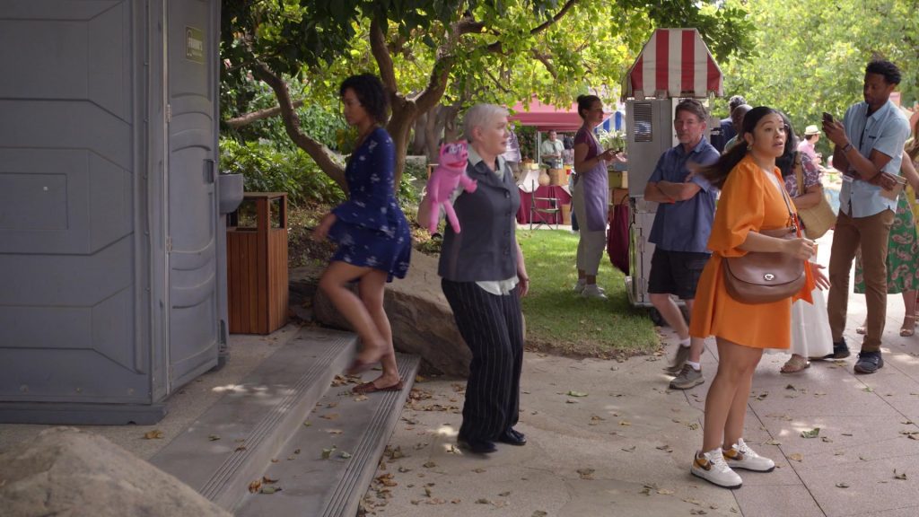 Nike Women's Sneakers Worn by Gina Rodriguez as Nell Serrano in Not Dead Yet S01E06 “Not Ready to Share Yet” (2023) (Image 1)