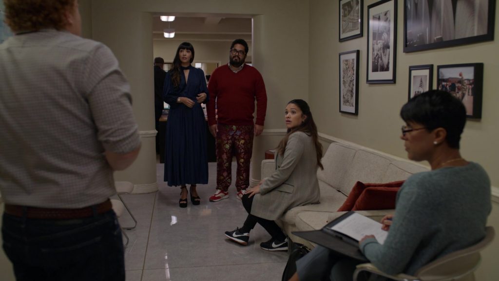 Nike Women's Sneakers Worn by Gina Rodriguez as Nell Serrano in Not Dead Yet S01E09 “Not Scattered Yet” (2023) (Image 1)