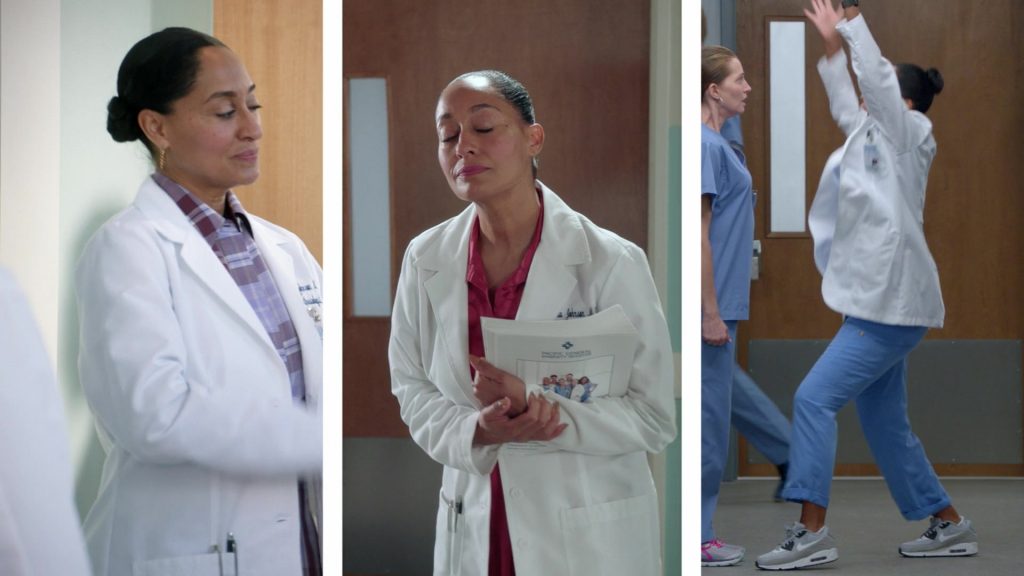 Nike Women's Sneakers Worn by Tracee Ellis Ross as Rainbow Johnson in Black-ish S08E03 “Bow-Mo” (2022) (Image 1)