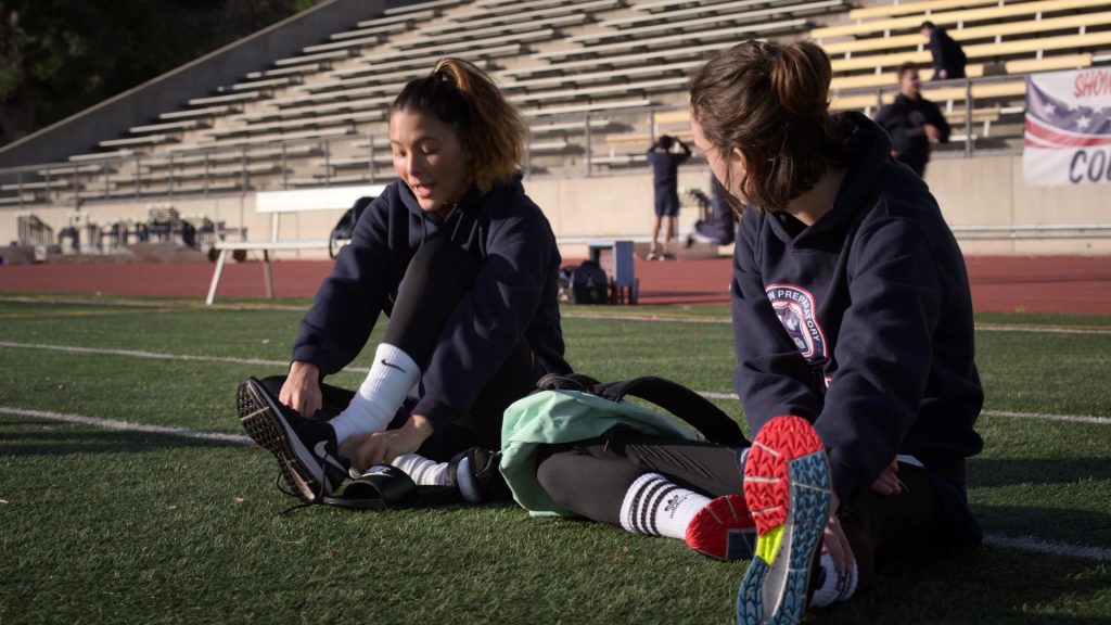Nike Women's Sneakers and Socks and Adidas Socks of Brigette Lundy-Paine as Casey Gardner in Atypical S04E03 “You Say You Want a Revolution” (2021) (Image 1)