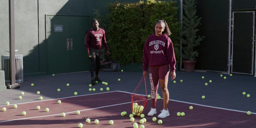 Nike Women's Sneakers in All American - Homecoming S02E02 “No Love” (2022) (Image 1)