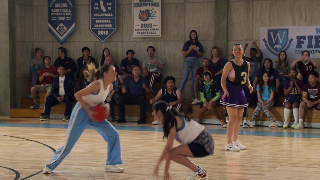 Nike Women's Sneakers in Big Shot S02E05 “Field Day” (2022) (Image 1)