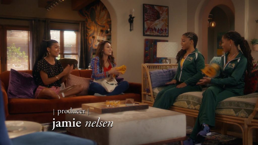 Nike Women's Sneakers in Grown-ish S03E13 “NO HALO” (2021) (Image 1)