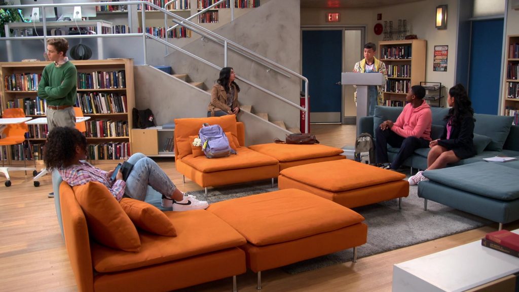 Nike Women's Sneakers in Head of the Class S01E02 “Moms Be Momming” (2021) (Image 1)