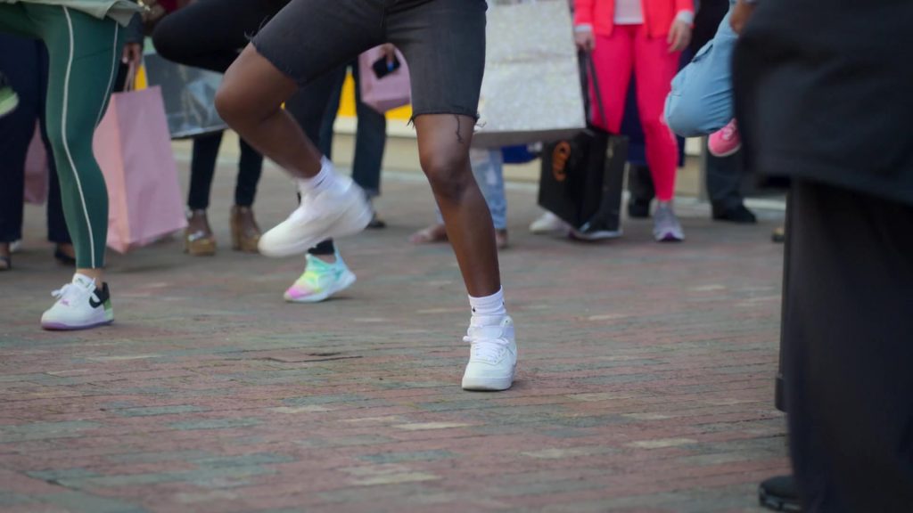 Nike Women's Sneakers in Step Up - High Water S03E02 “Ain't Gon' Let Up” (2022) (Image 1)