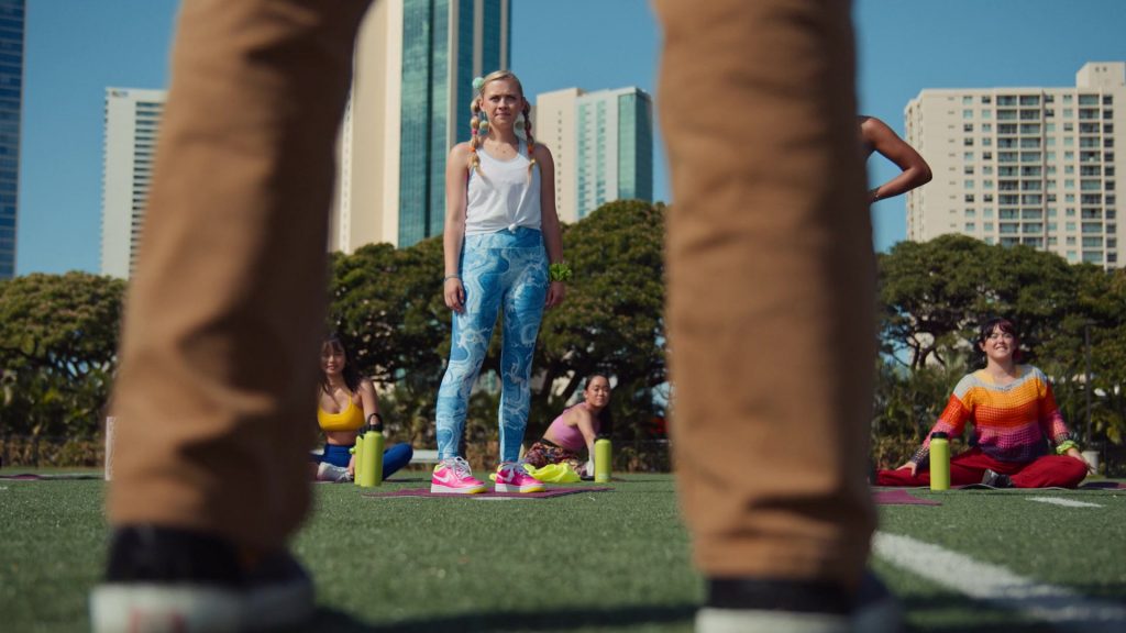 Nike Women's Sneakers of Emma Meisel as Steph Denisco in Doogie Kameāloha, M.D. S02E06 “Post-Kiss Bliss” (2023) (Image 1)