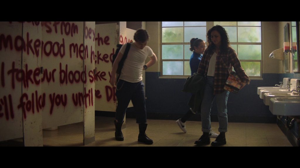 Nike Women's Sneakers of Julia Rehwald as Kate in Fear Street Part 1 - 1994 (2021) (Image 1)