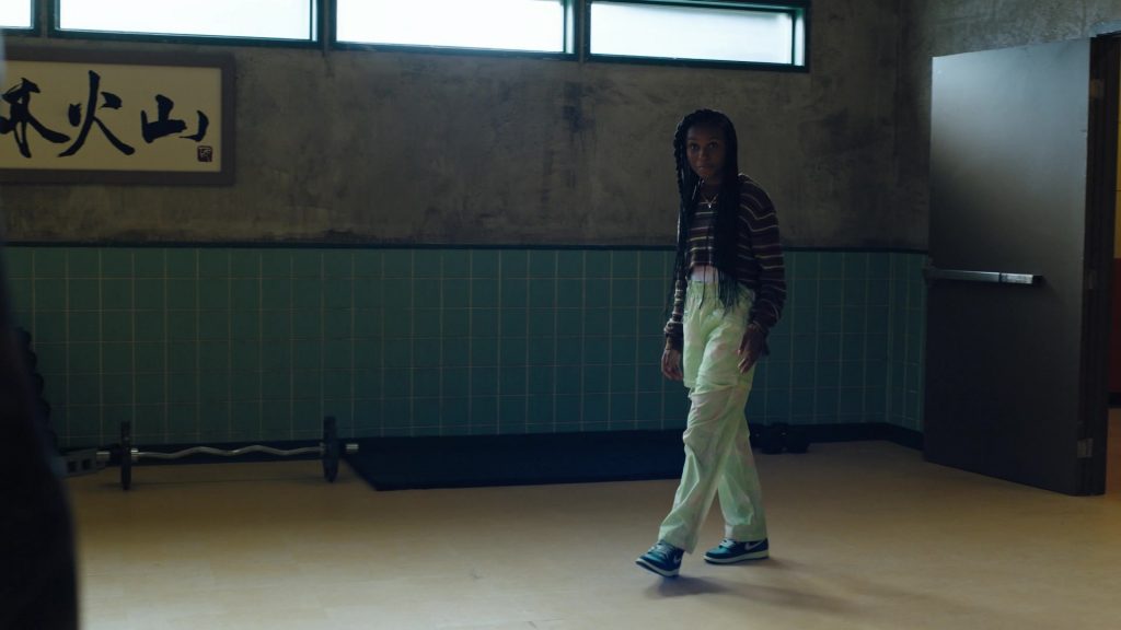 Nike Women's Sneakers of Kaci Walfall in Naomi S01E03 “Zero to Sixty” (2022) (Image 1)