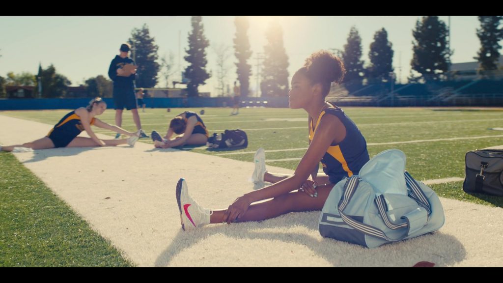 Nike Women's Sneakers of Klarke Pipkin as Crystal in Colin in Black & White S01E05 “Crystal” (2021) (Image 1)