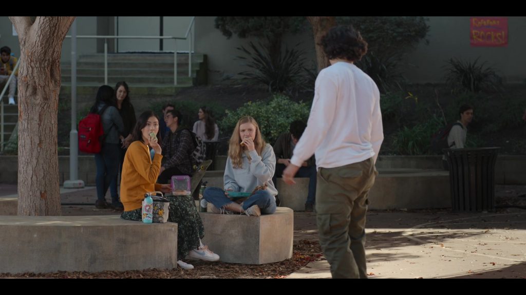 Nike Women's Sneakers of Lauren Tsai as Claudia in Moxie (2021) (Image 1)