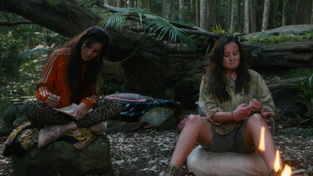 Nike Women's Sneakers of Sophia Ali as Fatin Jadmani in The Wilds S02E03 “Day 36-14” (2022) (Image 1)