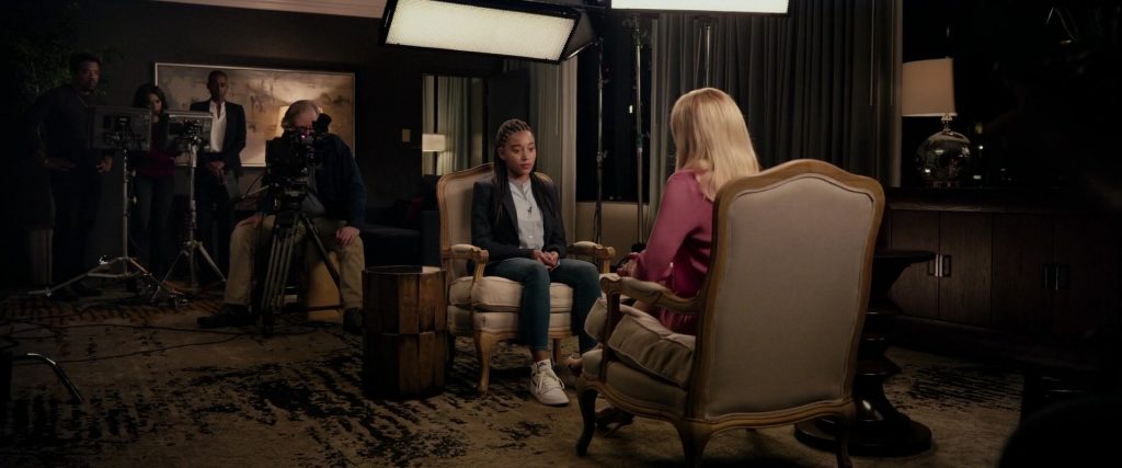 Nike Women's White Shoes Worn by Amandla Stenberg in The Hate U Give (2018) (Image 1)