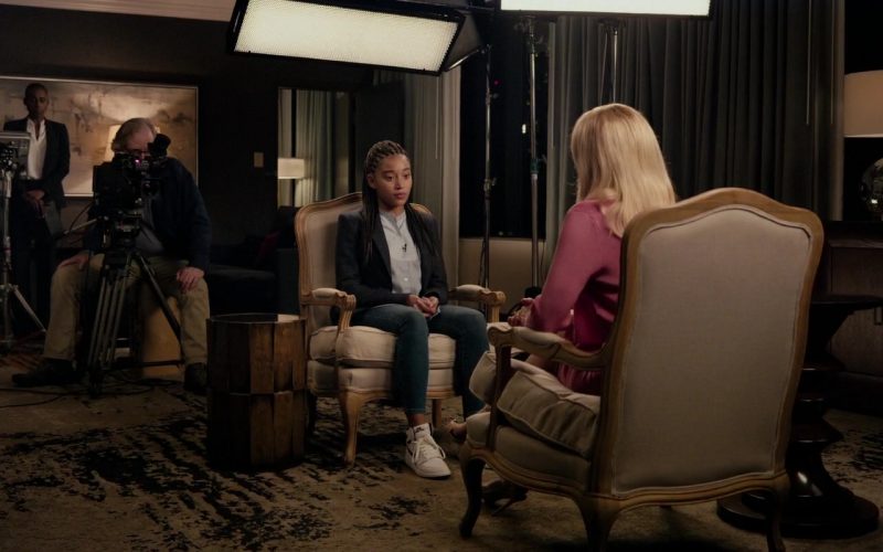 Nike Women's White Shoes Worn by Amandla Stenberg in The Hate U Give (2018) (Image 1)