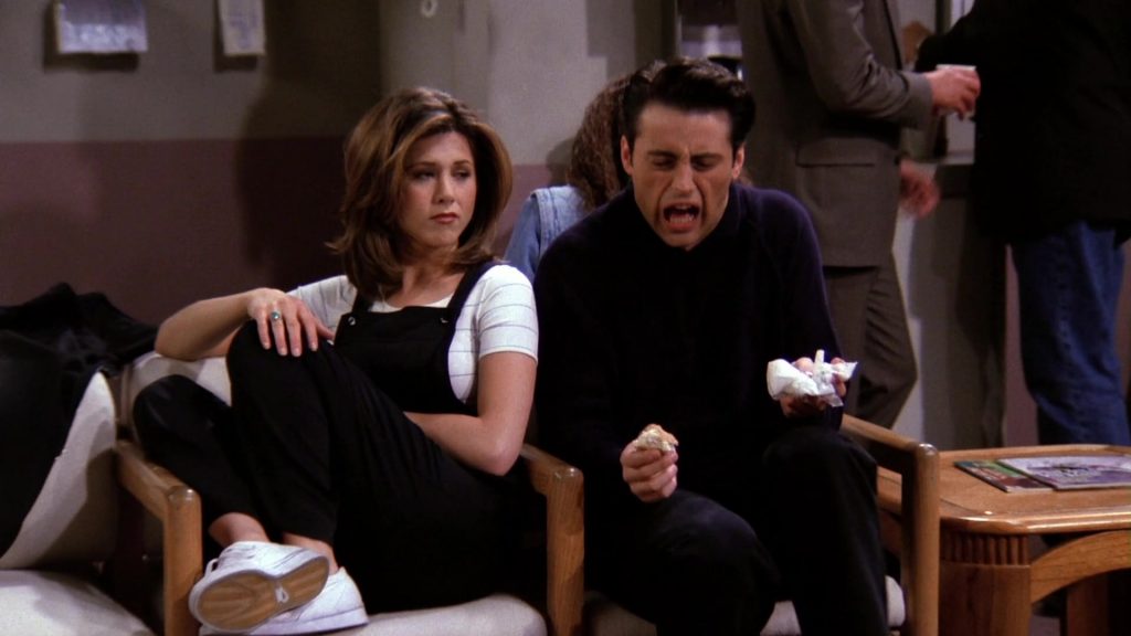 Nike Women's White Shoes Worn by Jennifer Aniston (Rachel Green) in Friends Season 1 Episode 23 “The One With the Birth” (1995) (Image 2)