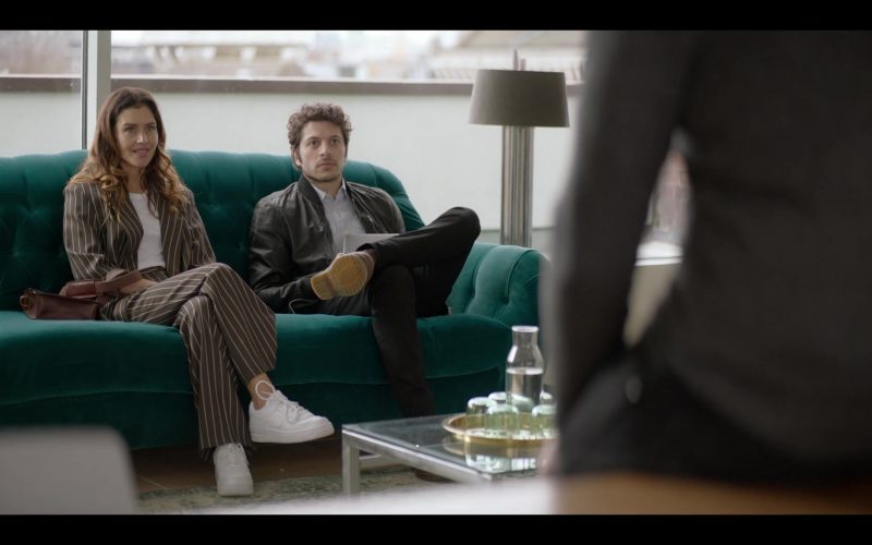 Nike Women's White Shoes in The One S01E05 (2021) (Image 1)