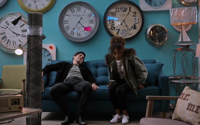 Nike Women's White Sneakers Worn by Quintessa Swindell in Trinkets – Season 1, Episode 8, “Monday I'm in Love” (2019) (Image 1)