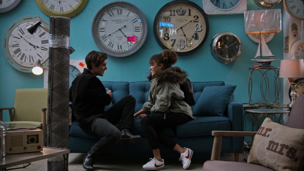 Nike Women's White Sneakers Worn by Quintessa Swindell in Trinkets – Season 1, Episode 8, “Monday I'm in Love” (2019) (Image 2)
