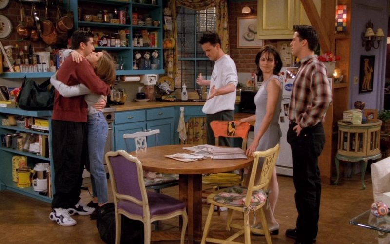 Nike Zoom Flight 95 Sneakers Worn by David Schwimmer (Ross Geller) in Friends Season 2 Episode 21 “The One With the Bullies” (1996) (Image 1)
