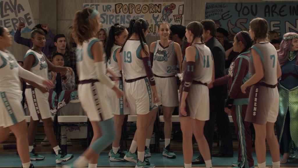 Nike Zoom Freak 3 Basketball Trainers Worn by Actresses in Big Shot S02E10 “Moving On” (2022) (Image 1)