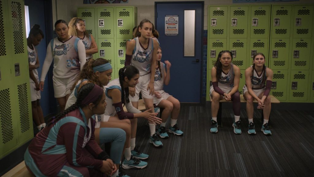 Nike Zoom Freak 3 Basketball Trainers Worn by Actresses in Big Shot S02E10 “Moving On” (2022) (Image 4)