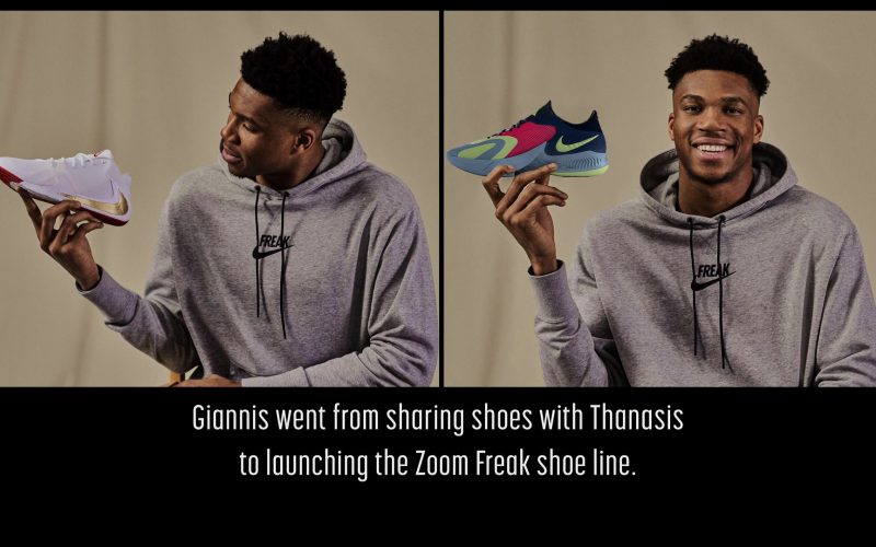 Nike Zoom Freak Shoe Line in Rise (2022) (Image 1)
