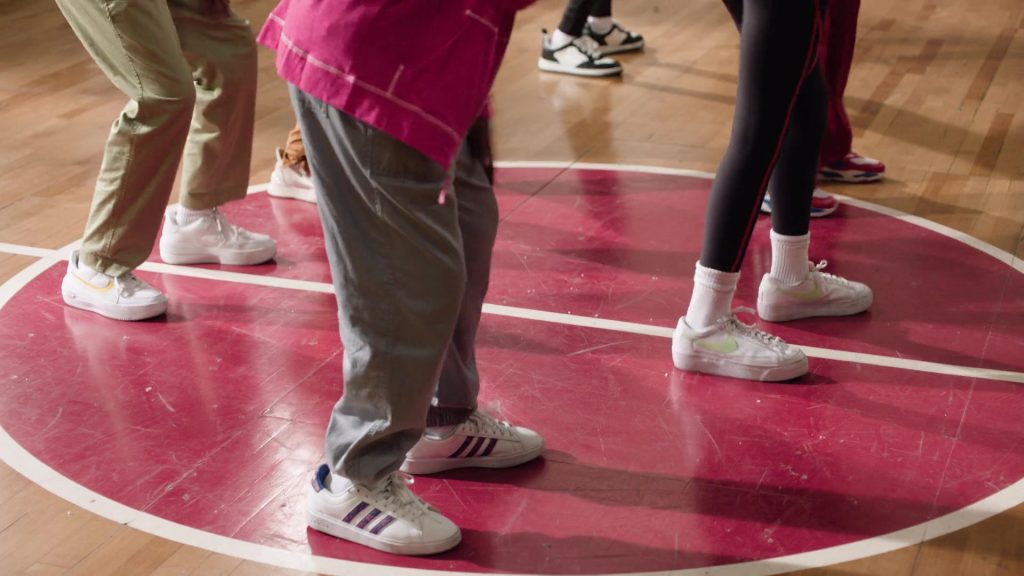 Nike and Adidas Shoes in Abbott Elementary S04E07 “Winter Show” (2024) (Image 1)