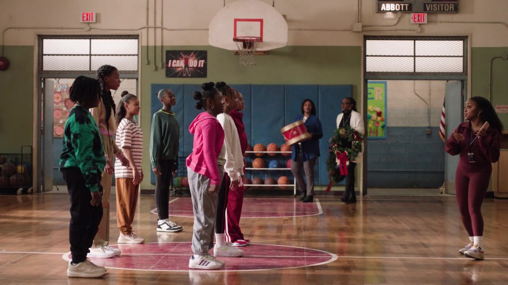 Nike and Adidas Shoes in Abbott Elementary S04E07 “Winter Show” (2024) (Image 3)