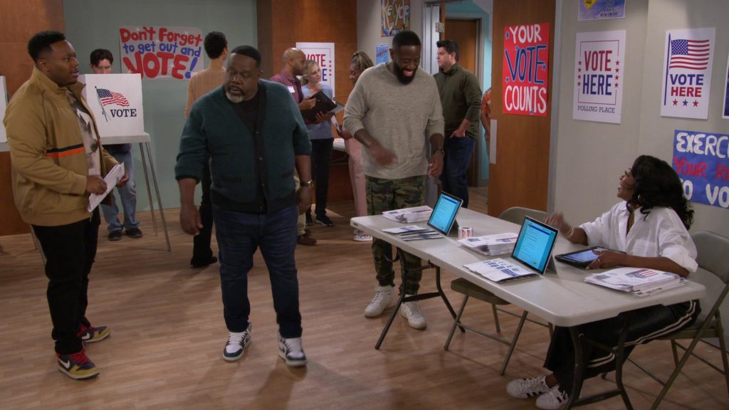 Nike and Adidas Shoes in The Neighborhood S07E03 “Welcome to the Vote” (2024) (Image 13)