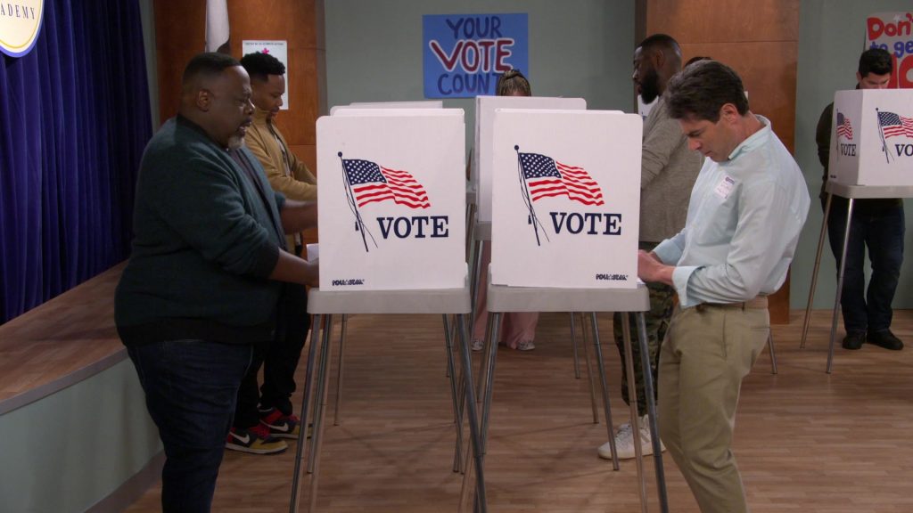 Nike and Adidas Shoes in The Neighborhood S07E03 “Welcome to the Vote” (2024) (Image 4)