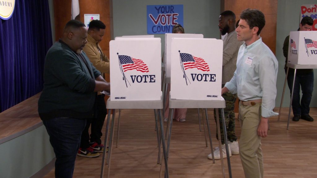 Nike and Adidas Shoes in The Neighborhood S07E03 “Welcome to the Vote” (2024) (Image 5)