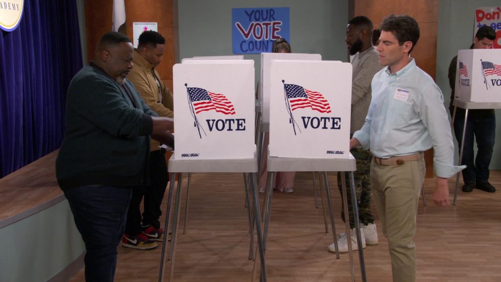 Nike and Adidas Shoes in The Neighborhood S07E03 “Welcome to the Vote” (2024) (Image 6)