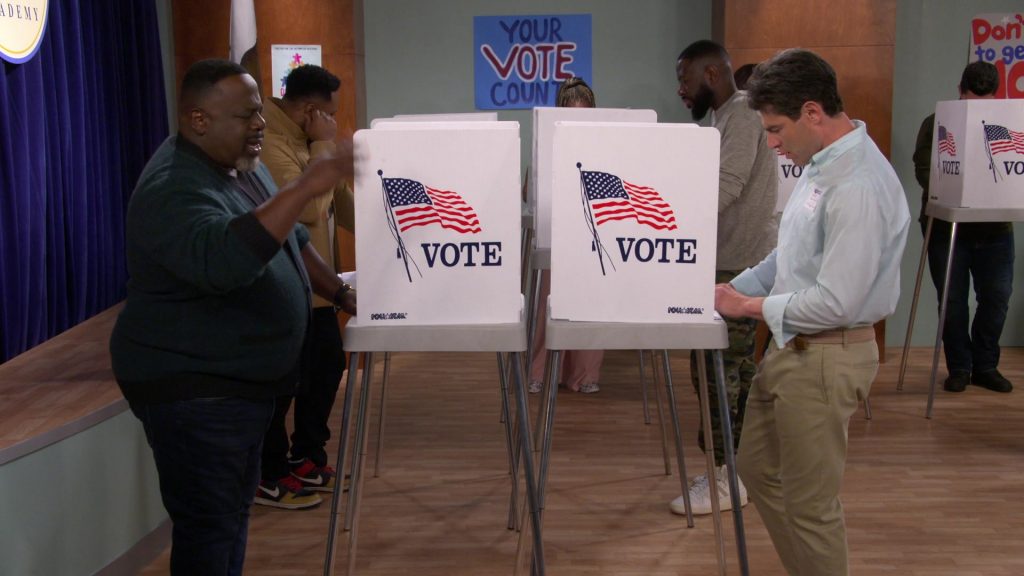 Nike and Adidas Shoes in The Neighborhood S07E03 “Welcome to the Vote” (2024) (Image 7)