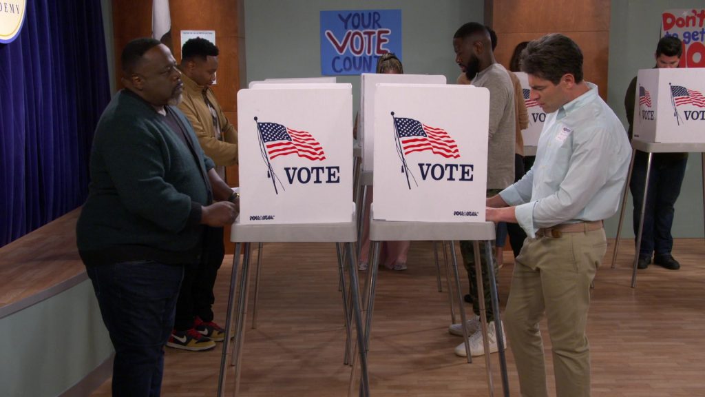 Nike and Adidas Shoes in The Neighborhood S07E03 “Welcome to the Vote” (2024) (Image 9)