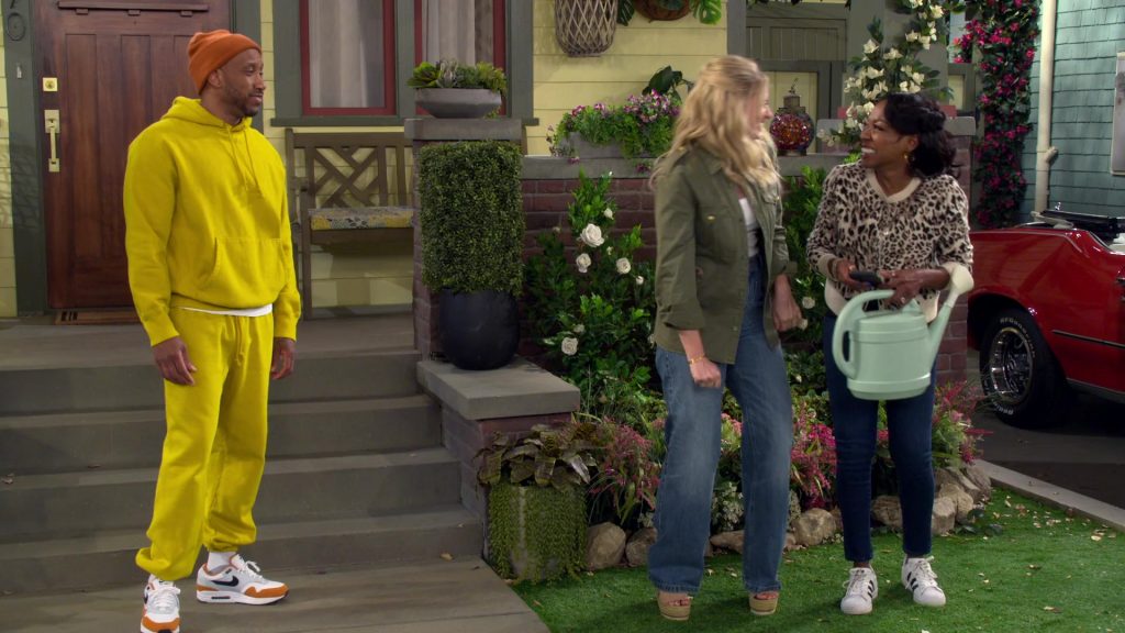 Nike and Adidas Shoes in The Neighborhood S08E05 “Welcome to New Horizons” (2025) (Image 1)