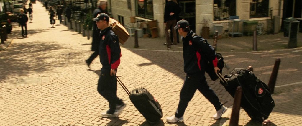 Nike and Arsenal F.C. Tracksuits and Nike Shoes in Ocean’s Twelve (2004) (Image 2)