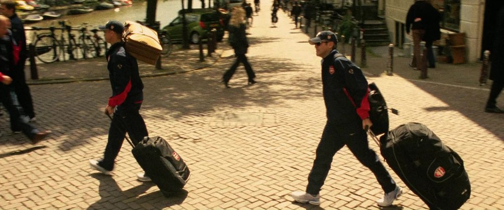 Nike and Arsenal F.C. Tracksuits and Nike Shoes in Ocean’s Twelve (2004) (Image 4)