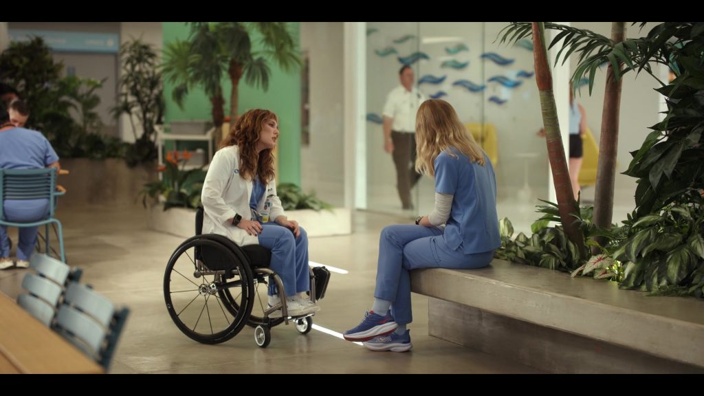 Nike and Hoka Shoes in Pulse S01E09 “The Last Shift” (2025) (Image 3)
