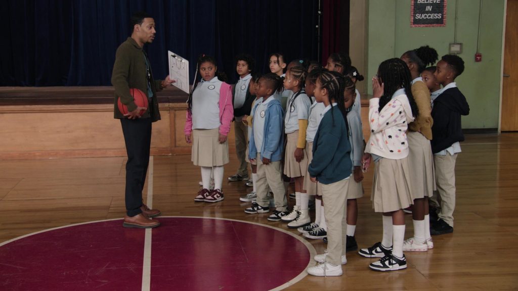 Nike and New Balance Shoes in Abbott Elementary S05E18 “April Fools” (2026) (Image 1)