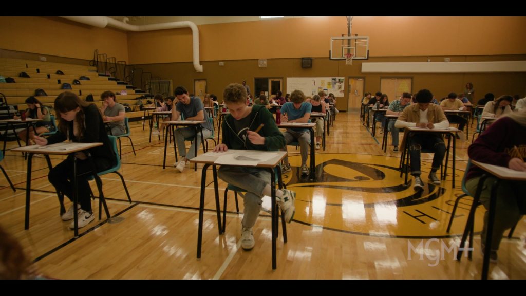 Nike and New Balance Shoes in The Institute S01E01 “The Boy” (2025) (Image 1)