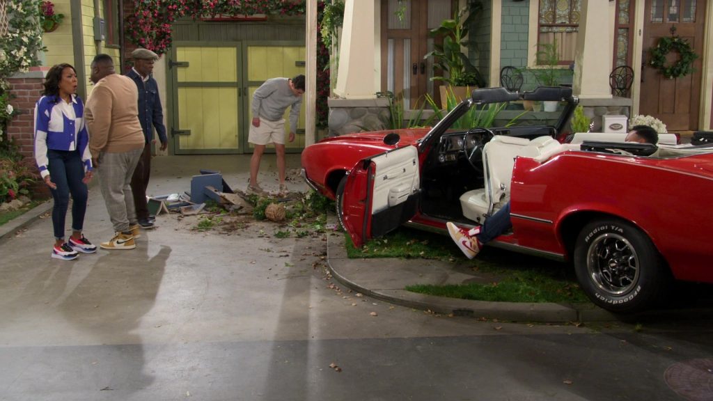 Nike and Puma Shoes in The Neighborhood S07E07 “Welcome to the Wicked Stepmother” (2024) (Image 1)