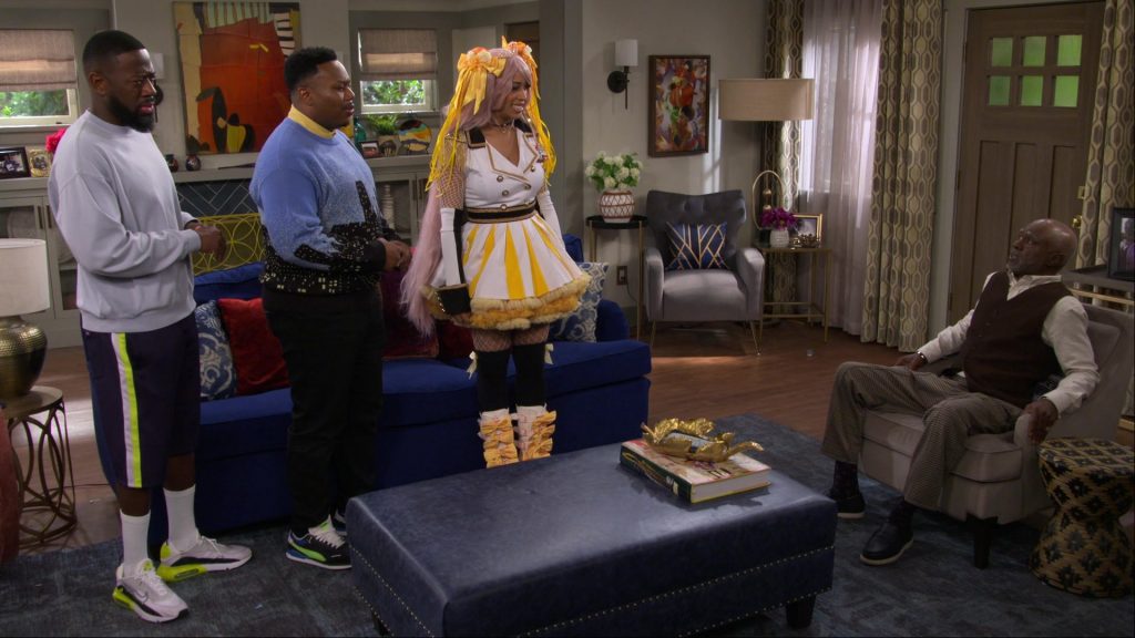 Nike and Puma Shoes in The Neighborhood S07E07 “Welcome to the Wicked Stepmother” (2024) (Image 2)